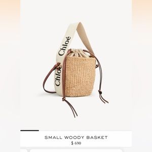 Chloé Small Woody Basket